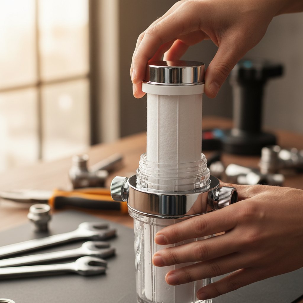 Water filtration system installation