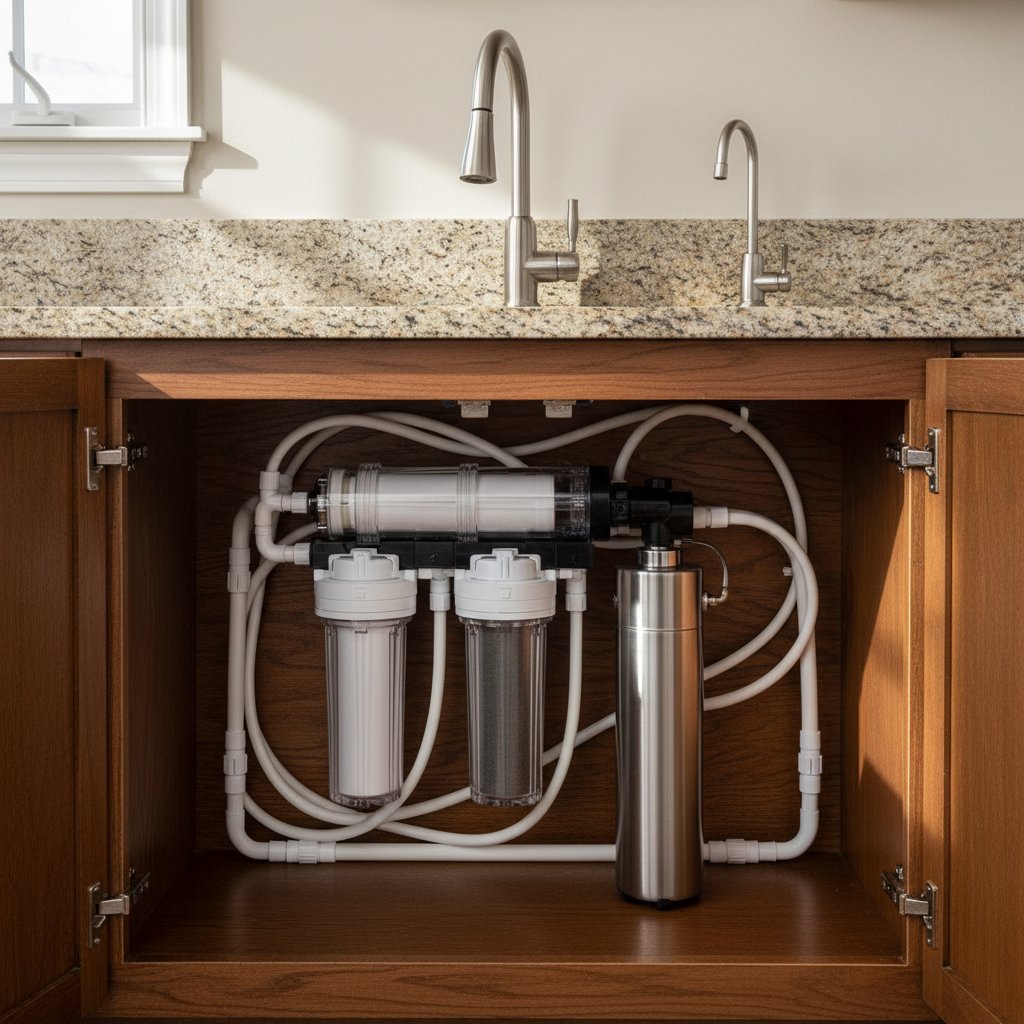Chelsea townhouse water filtration system